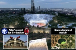 开云登录入口地址-太阳报：米兰双雄公布新球场计划，将建造一座地下球场取代圣西罗